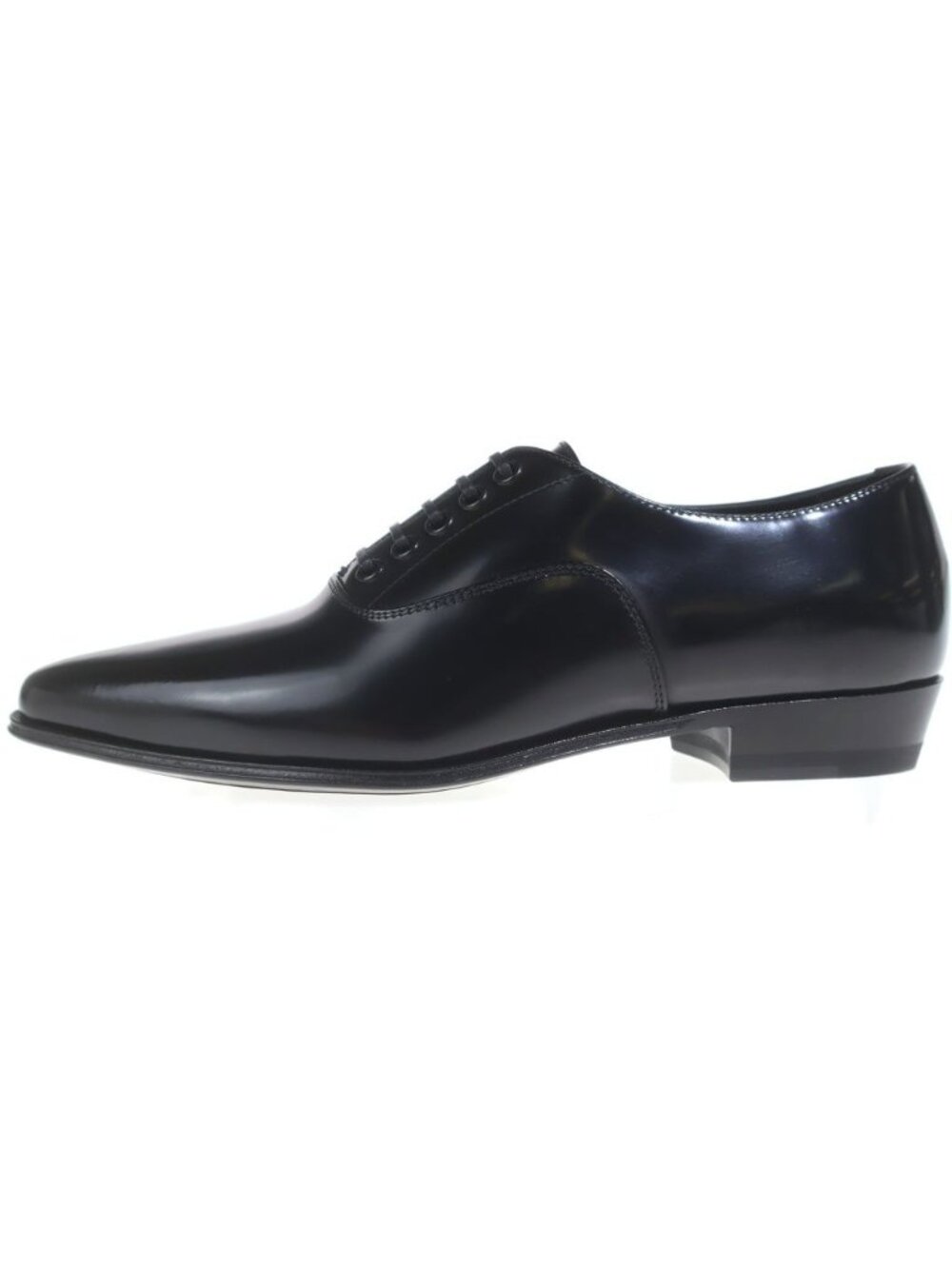 Celine Jackno Oxford Leather Shoes Black